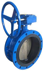 Double Flange Type Butterfly Valve
